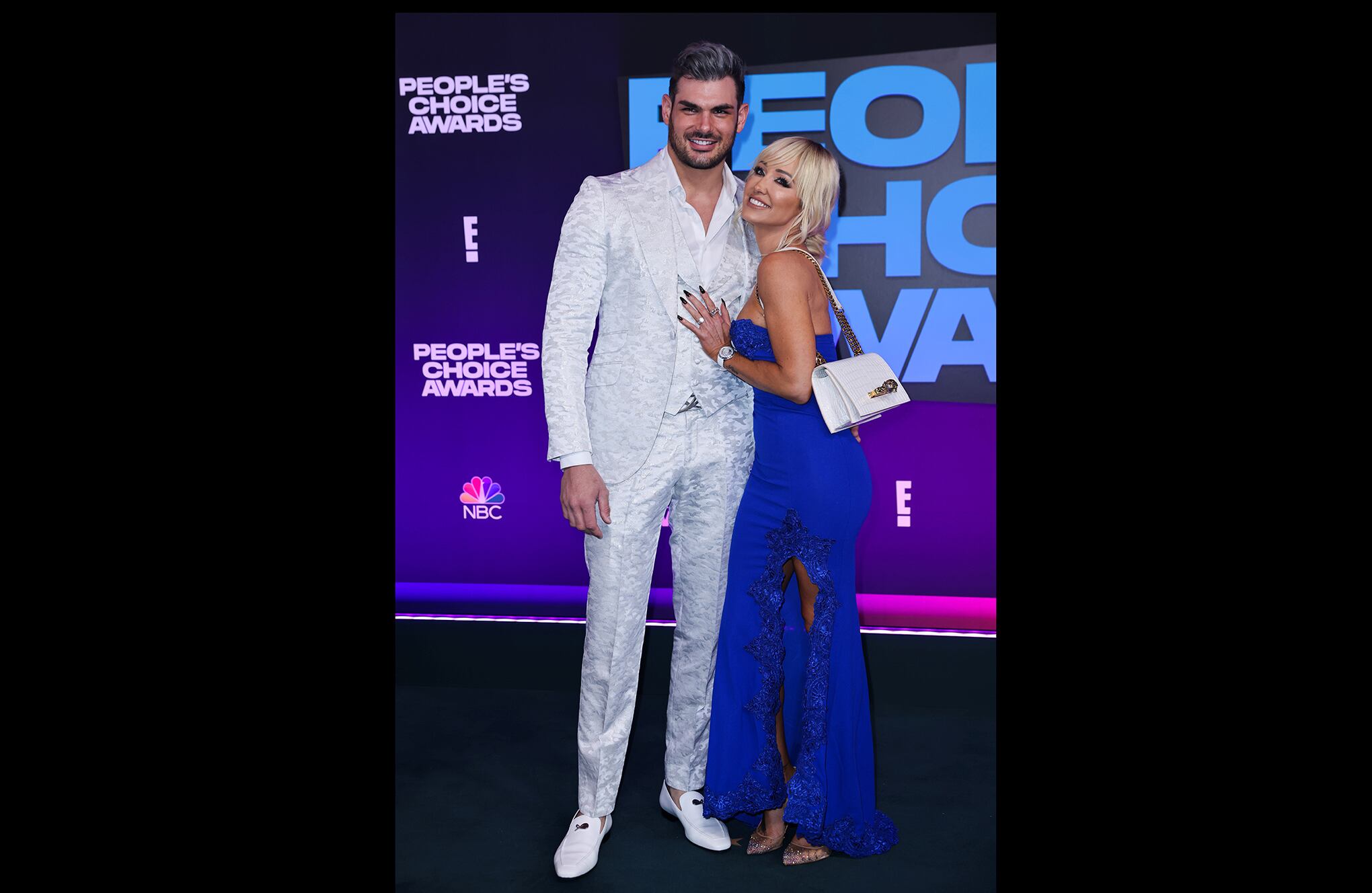 La entrada a los People's Choice Awards