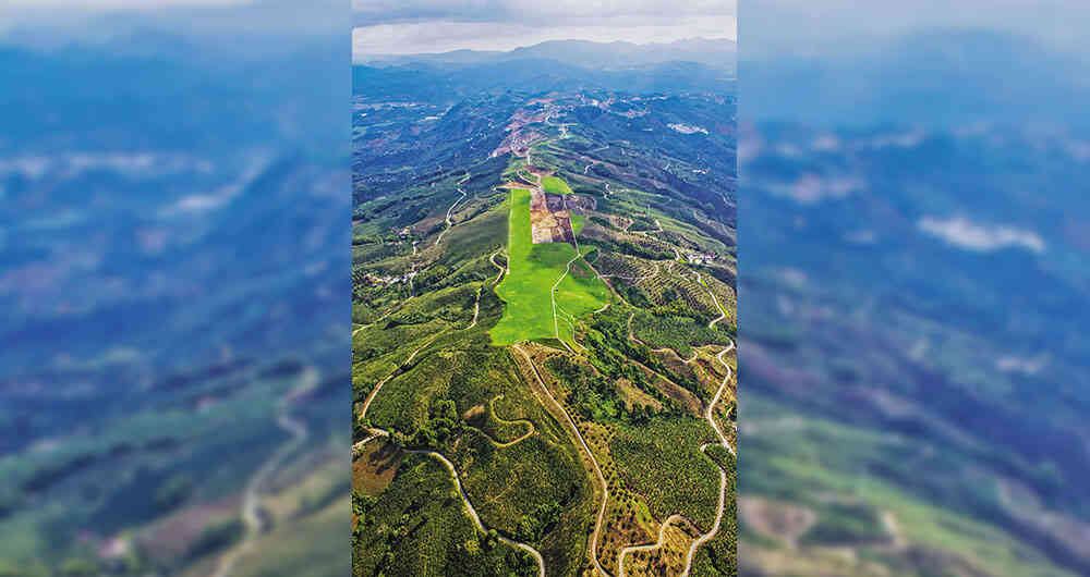 El aeropuerto sería desarrollado en el municipio de Palestina.