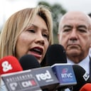 Bogotá. Agosto 13 de 2024.La exconsejera para las regiones, Sandra Ortiz, asiste al Bunker de la Fiscalía para comparecer en un interrogatorio relacionado con el escándalo de corrupción en la Unidad Nacional para la Gestión del Riesgo de Desastres (UNGRD).(Colprensa - Catalina Olaya )