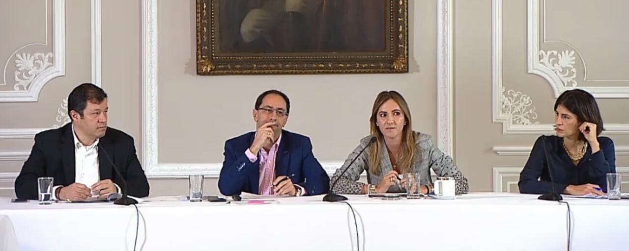 Equipo empalme Gobierno Duque