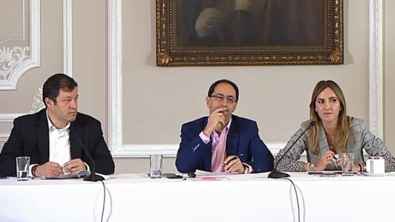 Equipo empalme Gobierno Duque