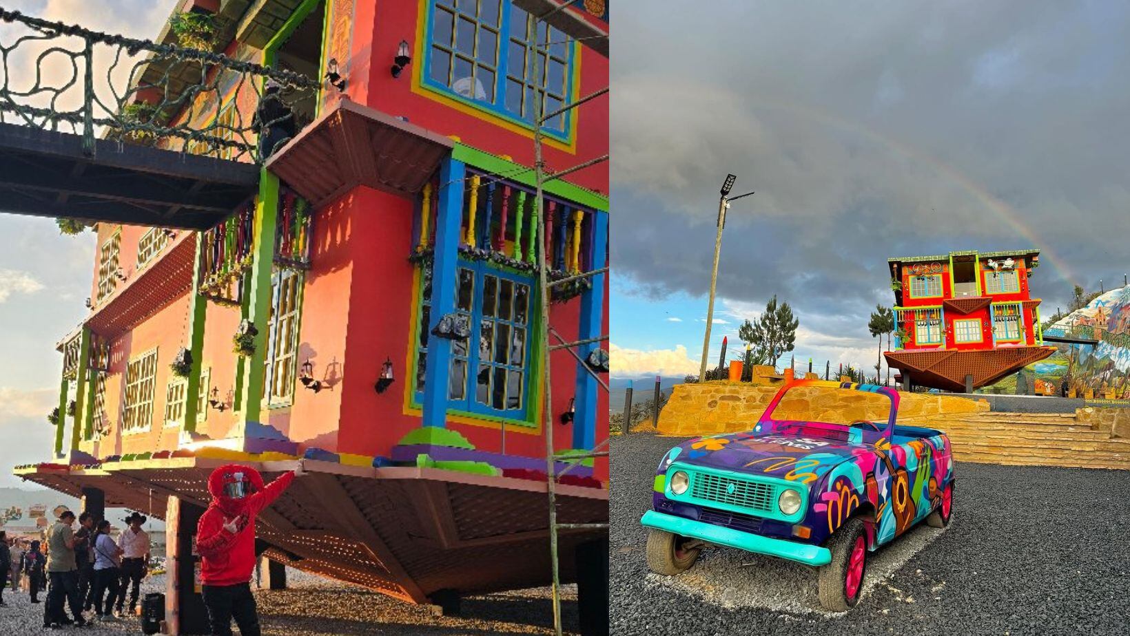 Precio de ingreso a la casa al revés en Ráquira, a 60 km de Tunja: ¿cómo llegar?