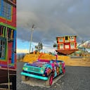 Casa al revés en Ráquira, a 60 km de Tunja