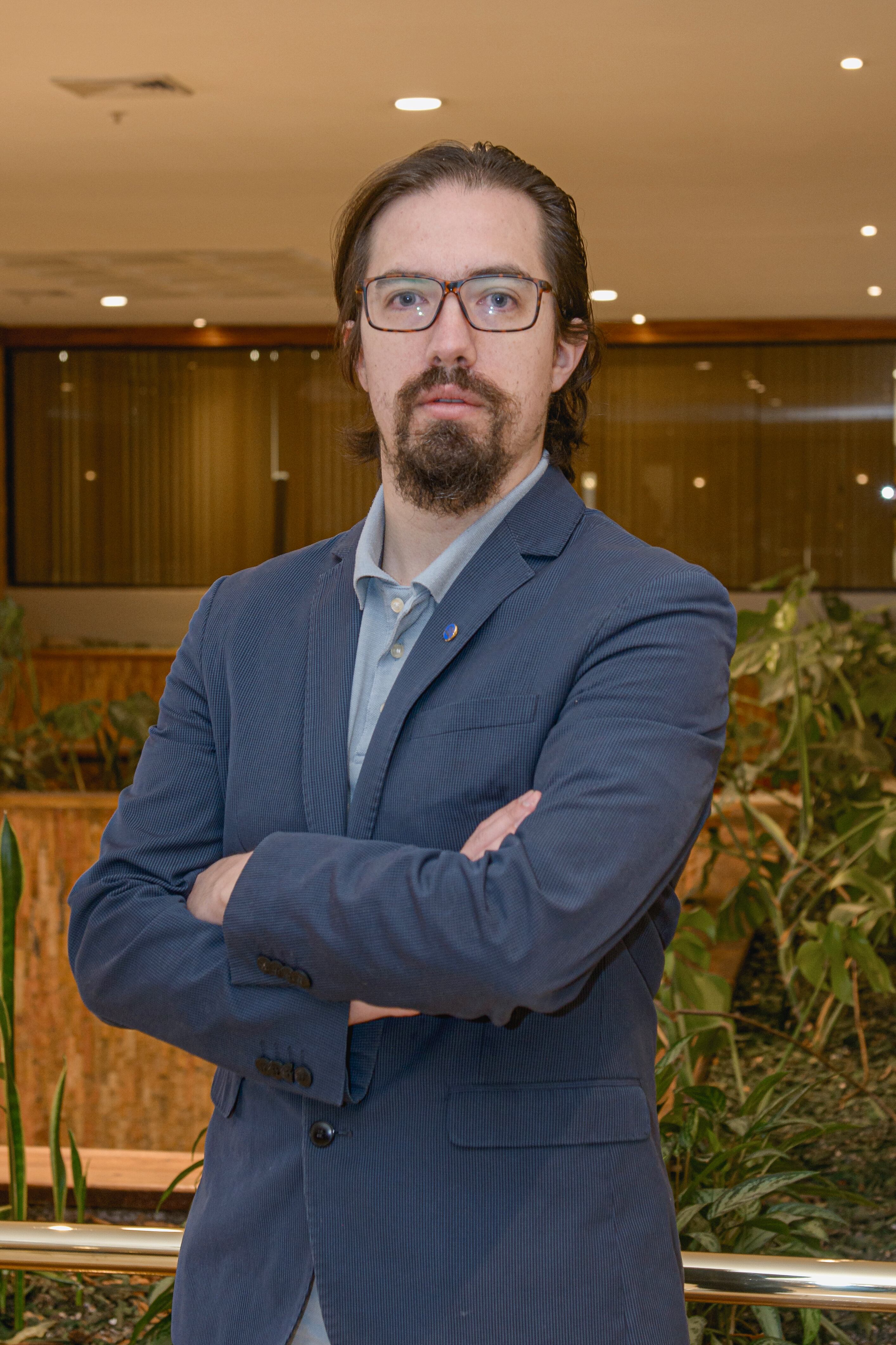 Nicolás Reyes, oficial del Sector Educación de la Oficina de la UNESCO en Quito y representante para Bolivia, Colombia, Ecuador y Venezuela