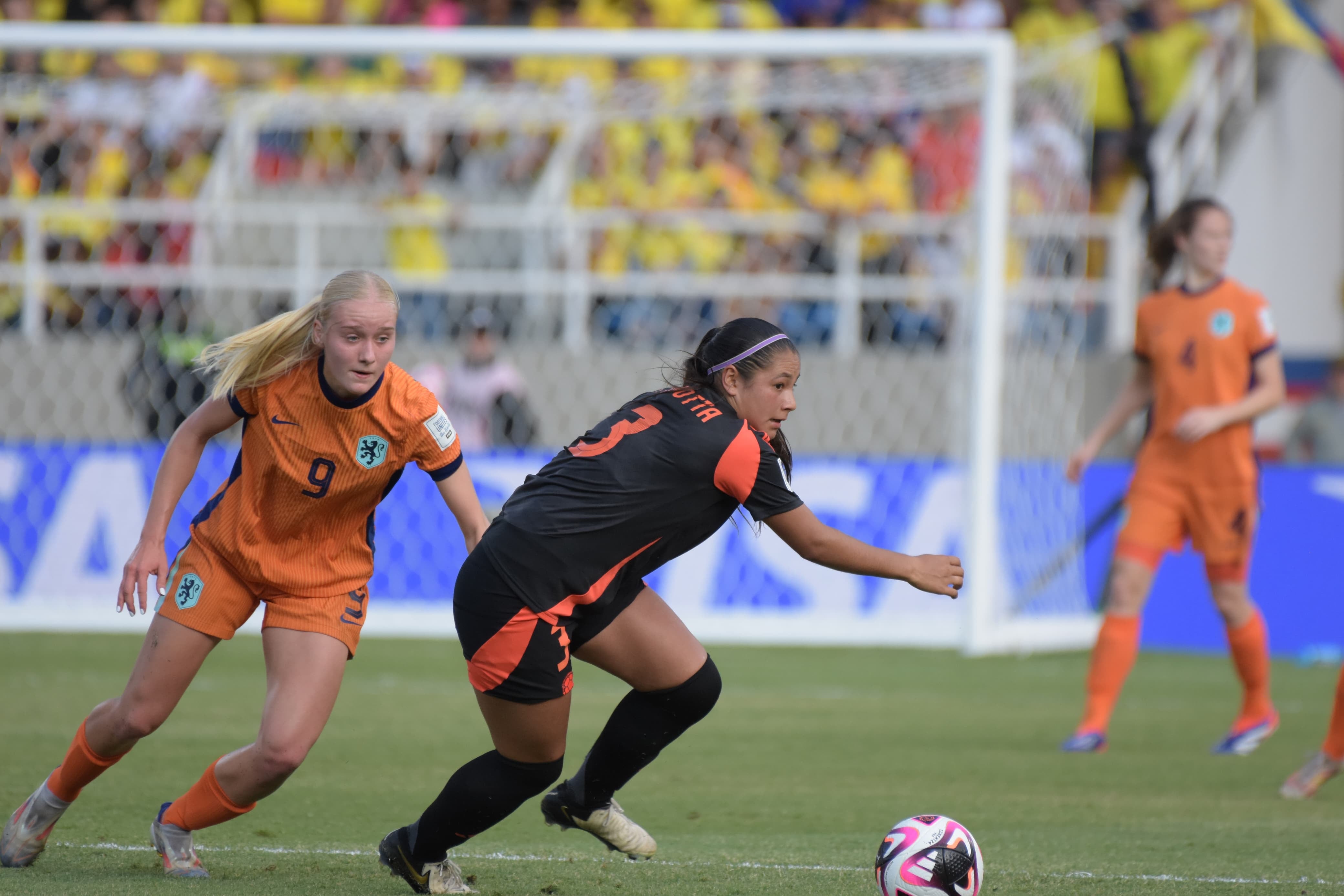 Colombia Países Bajos mundial sub-20 femenino en el Pascual Guerrero