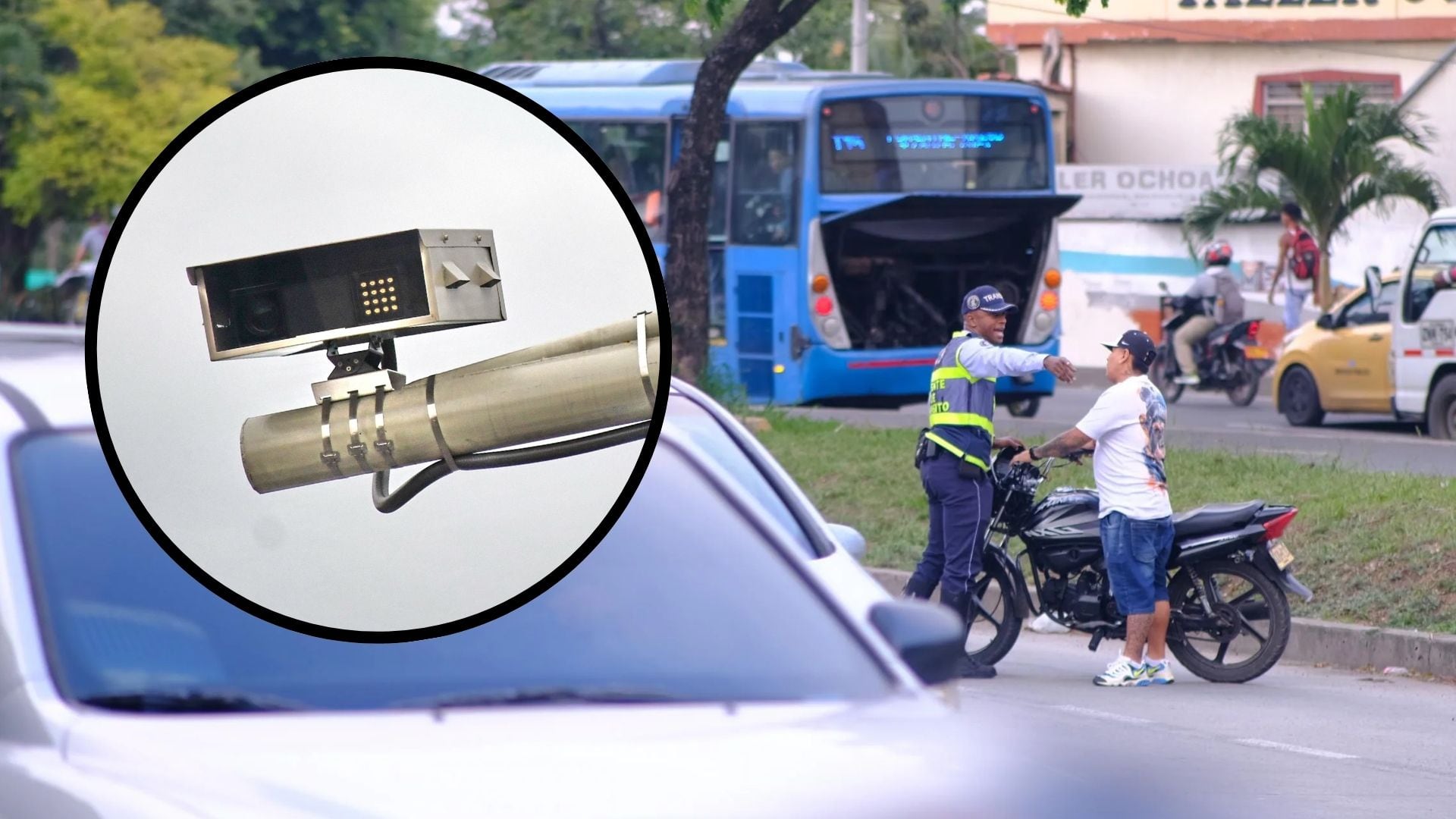 Fotomultas en Cali: ¿Se pueden aplicar a motociclistas sin casco?