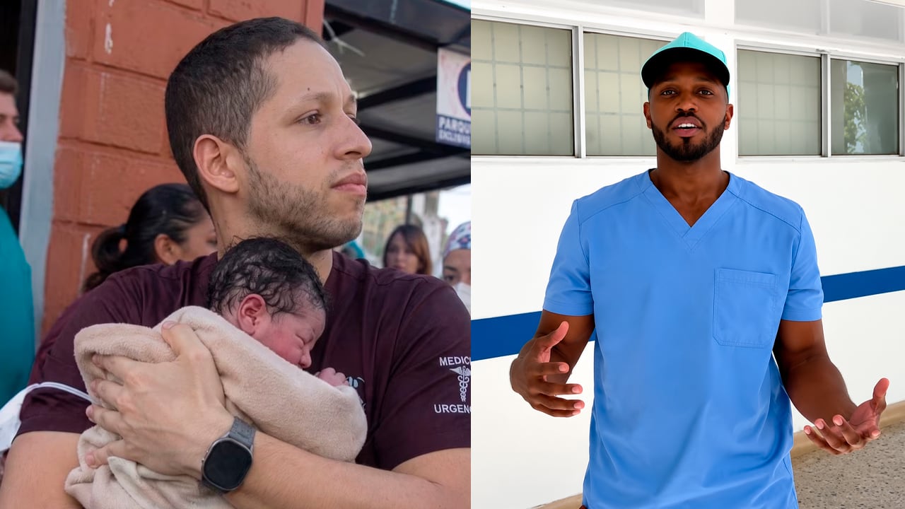 Germán Soyomar rescató a una decena de recién nacidos en Apartadó, mientras Cristian Maturana realizó labores humanitarias sin descanso en Quibdó.