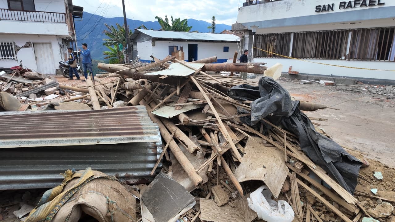 Terremoto en el Valle del Cauca afectaciones en El Aguila