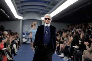 TOKYO, JAPAN Karl Lagerfeld (Photo by Adam Pretty/Getty Images for Chanel)
