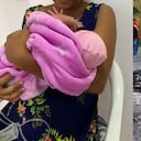 Mujer que, en proceso de parto, se enfrentó a los bloqueos en el Bajo Cauca antioqueño.