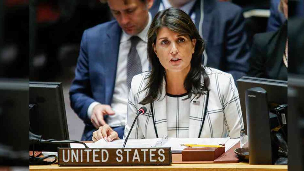 Desde la llegada de Trump a la presidencia en 2017, Haley representó los intereses de Estados Unidos en la ONU.