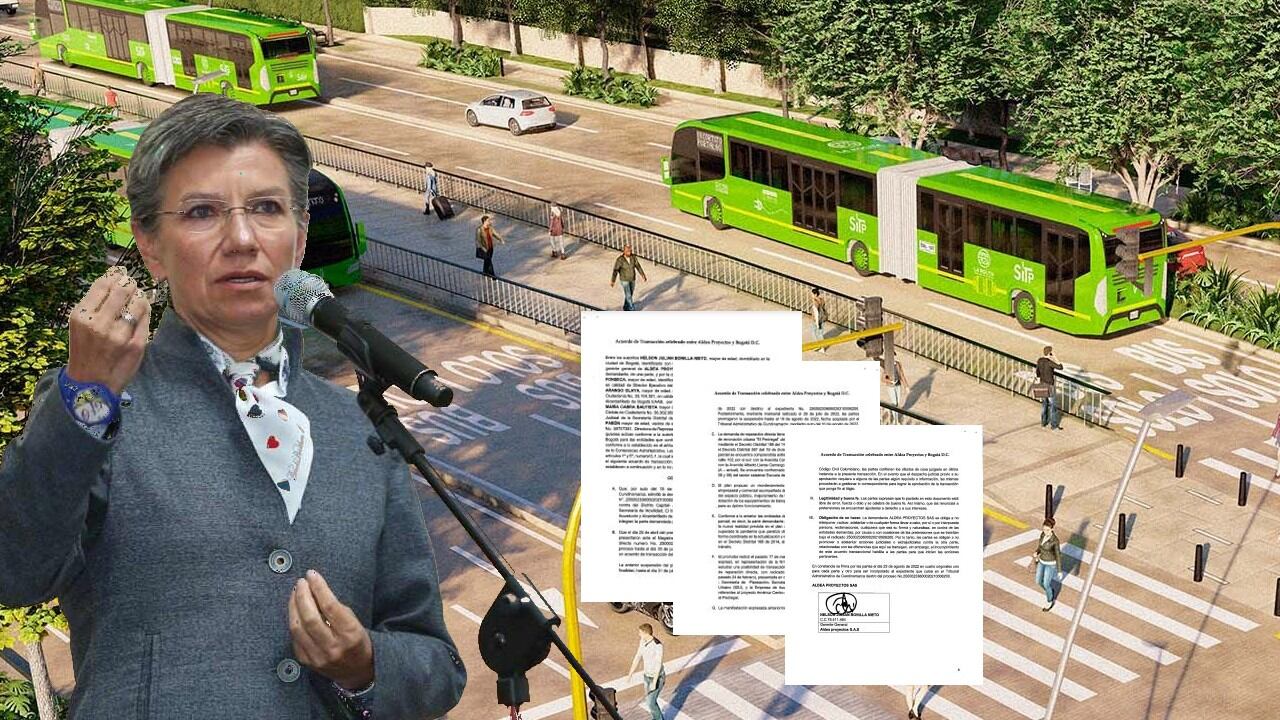 La alcaldesa Claudia López dio el visto bueno a un acuerdo de transacción par armonizar el corredor verde de la séptima con el Plan Parcial El Pedregal y frenar una millonaria demanda en contra del Distrito.