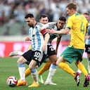 Messi VS Australia.