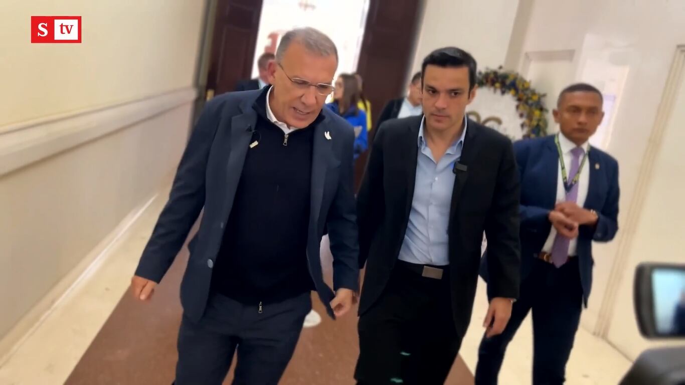 Juan Diego Alvira y Roy Barreras