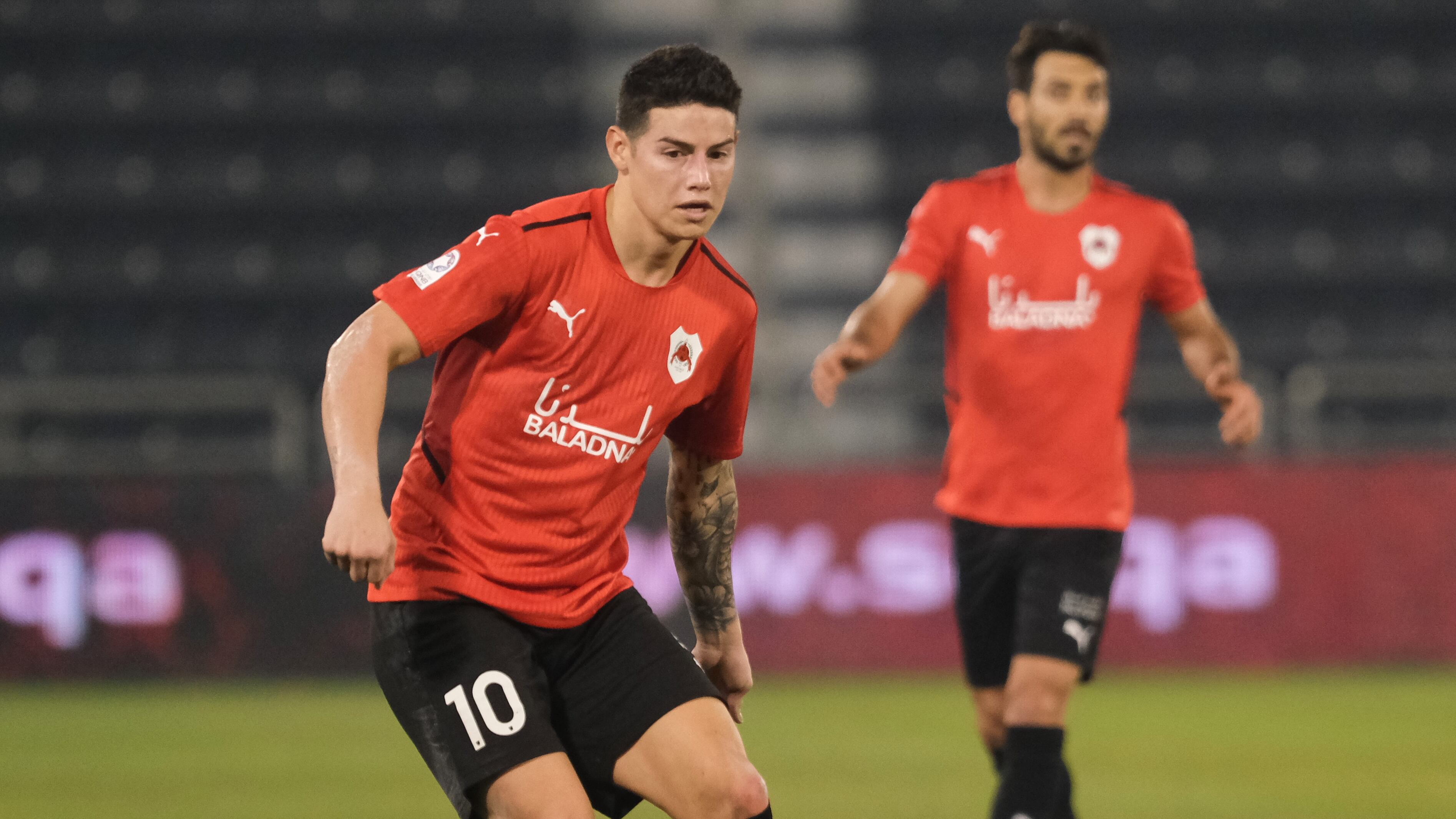 James Rodríguez, jugador del Al-Rayyan
