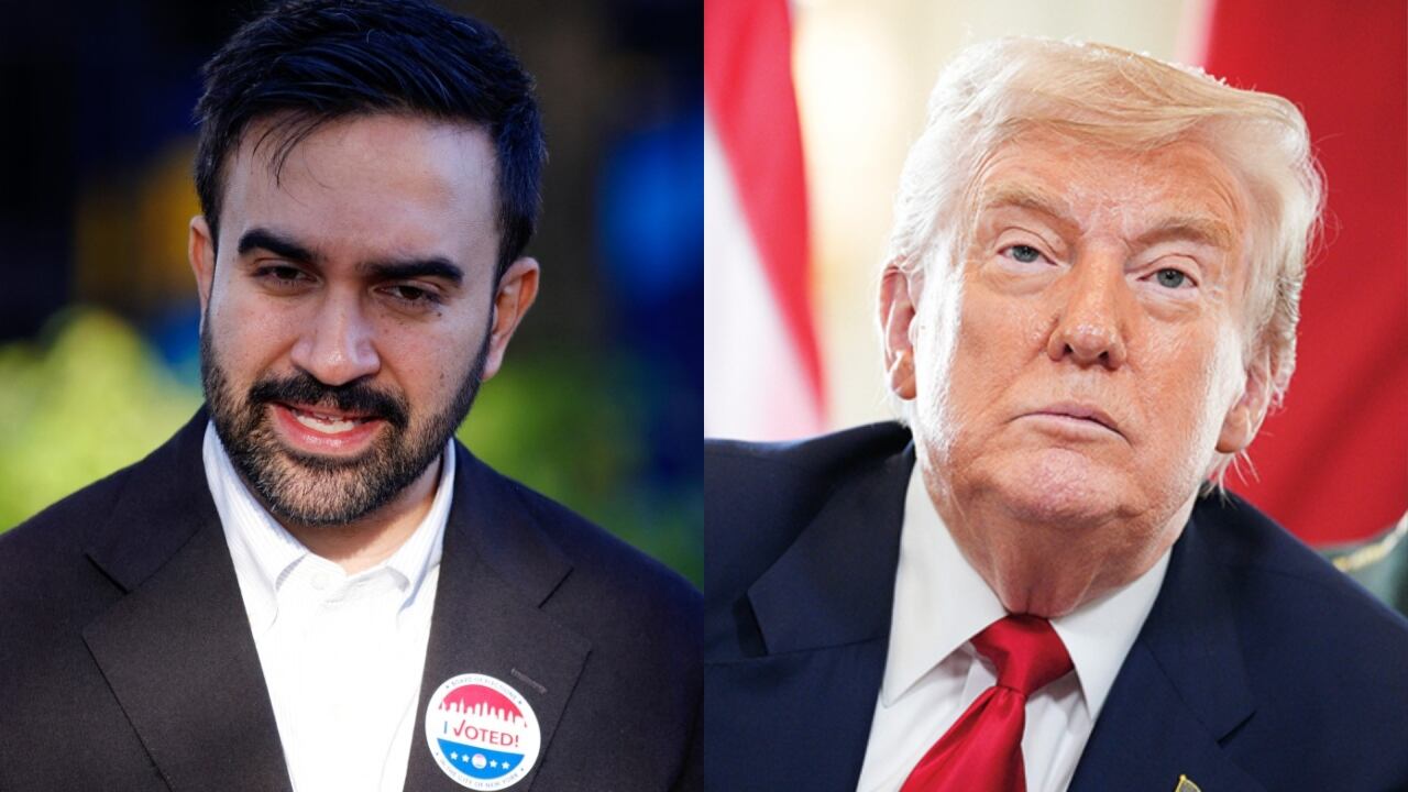 Zohran Mamdani y Donald Trump