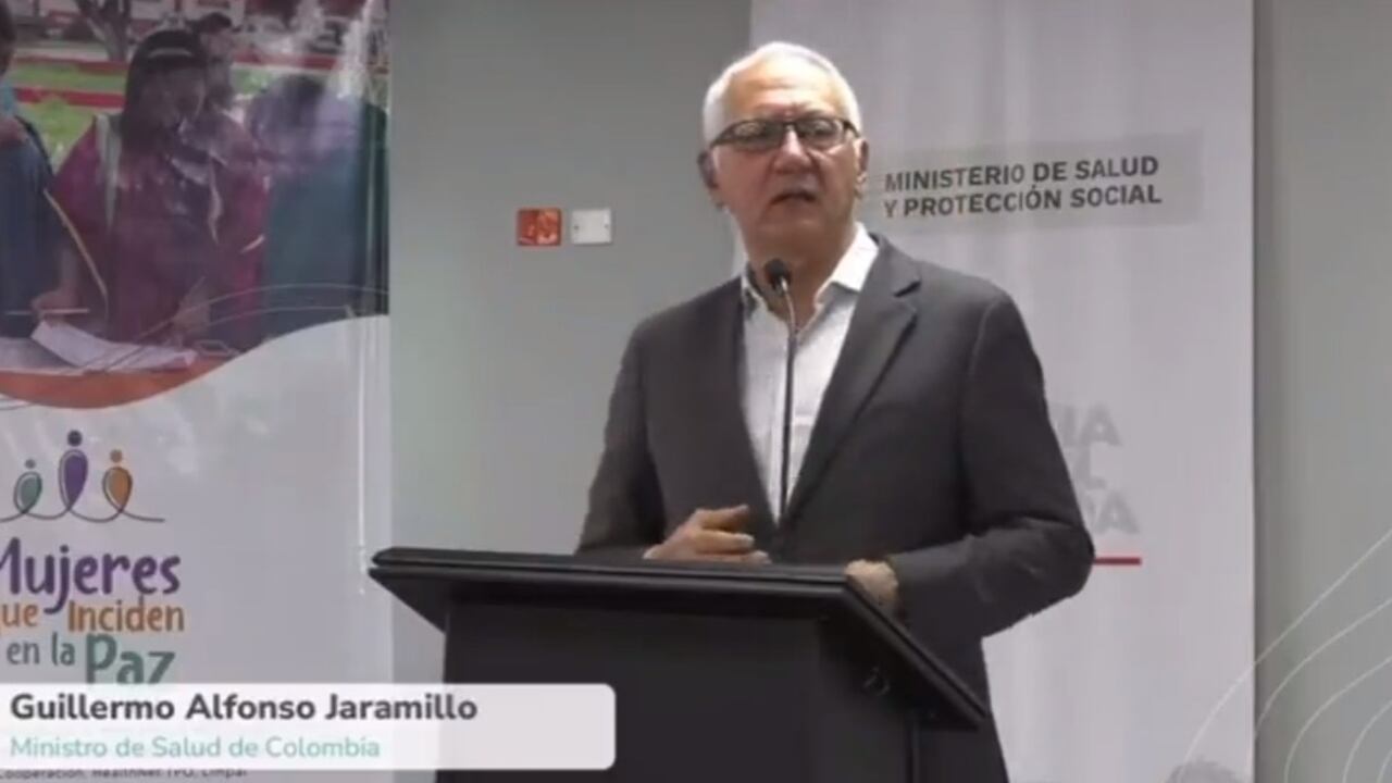 El ministro de Salud, Guillermo Alfonso Jaramillo, habló de las EPS.