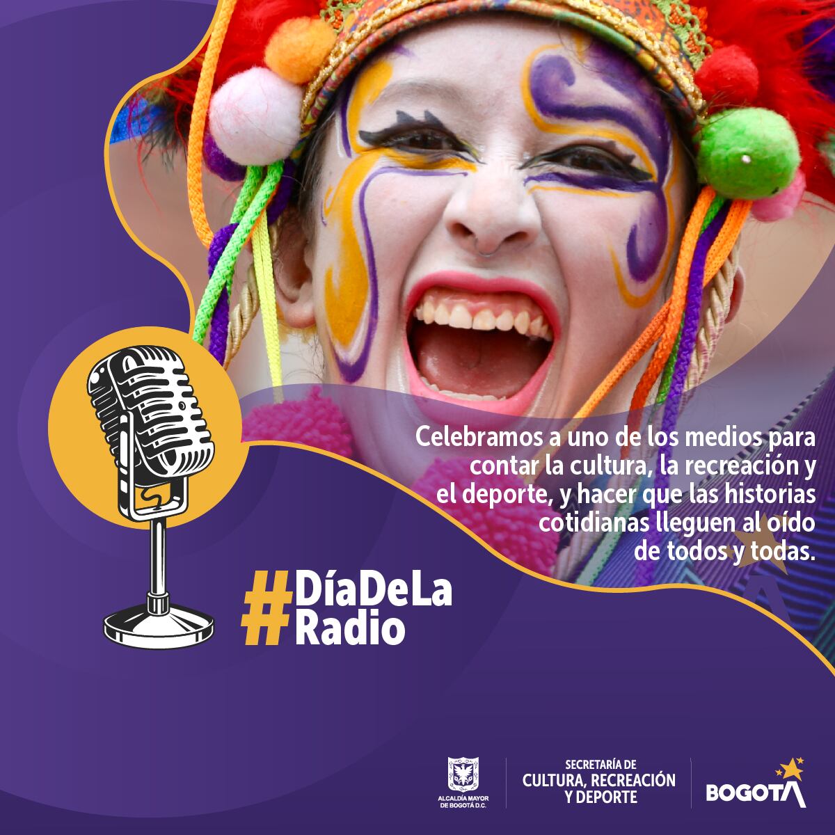 La publicación de la Secretaría de Cultura sobre el Día Mundial de la Radio.