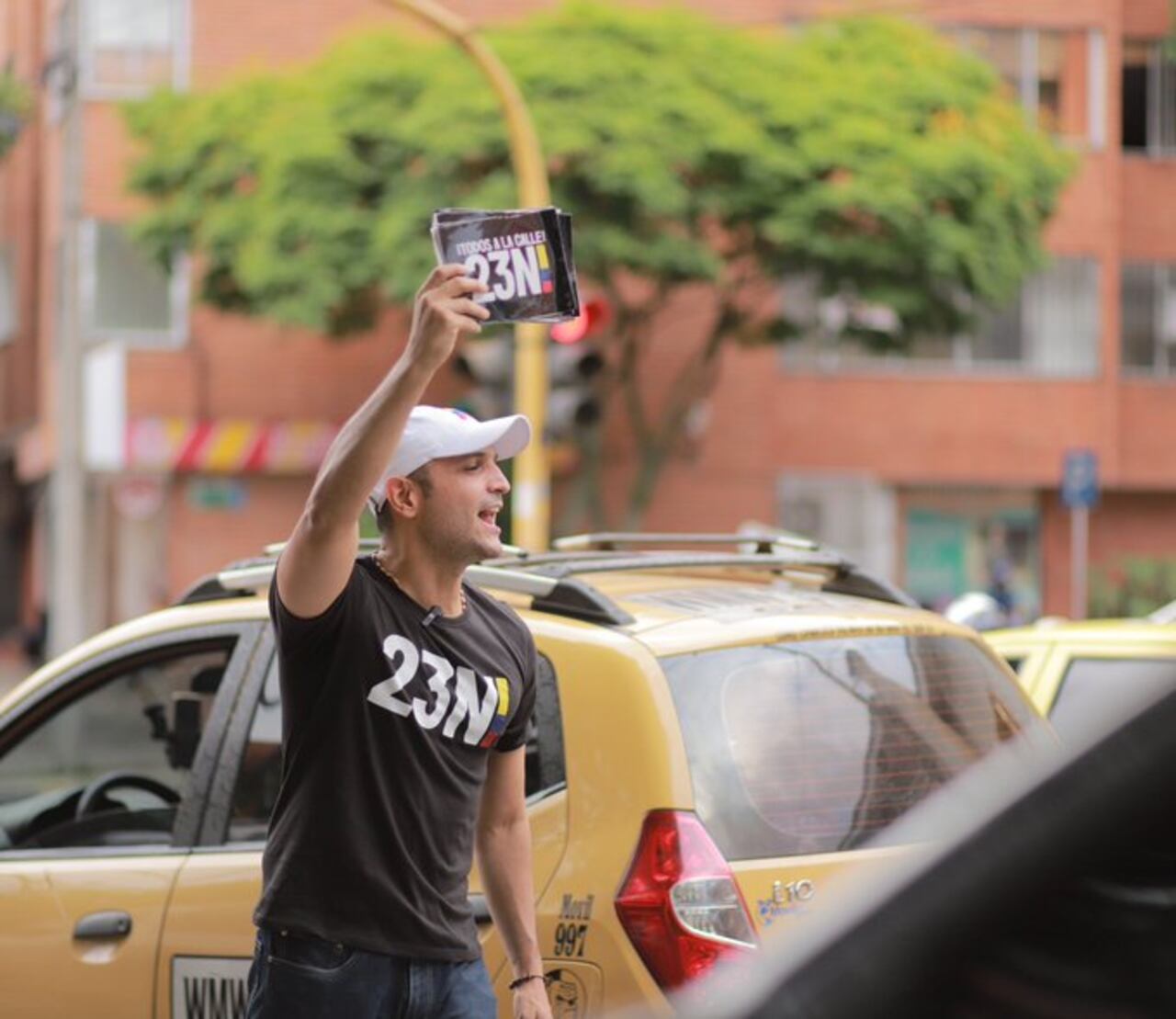 Jaime Arizabaleta promotor de la marcha