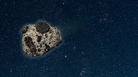 los científicos analizan meteoritos como el NWA 7034, que proviene de la corteza marciana.