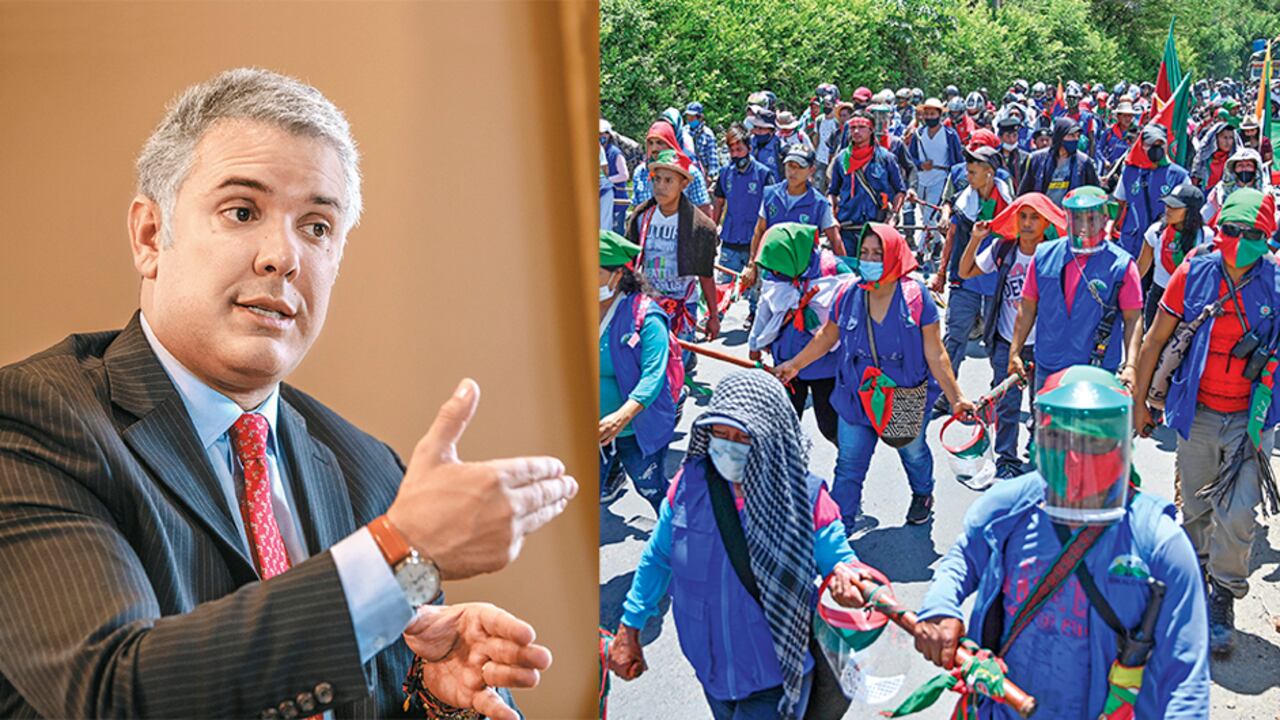 La minga llega a Bogotá con el objetivo de tener un encuentro directo y público con el presidente Duque. Pero como el mandatario no se reunirá en las condiciones que ellos exigen, es necesario buscar una fórmula intermedia.