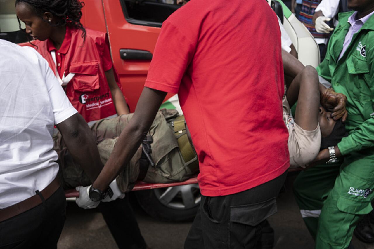 30 personas resultaron seriamente afectadas y fueron trasladadas a varios hospitales. El número podría ser mayor.  Photographer: Fredrik Lerneryd/Bloomberg via Getty Images