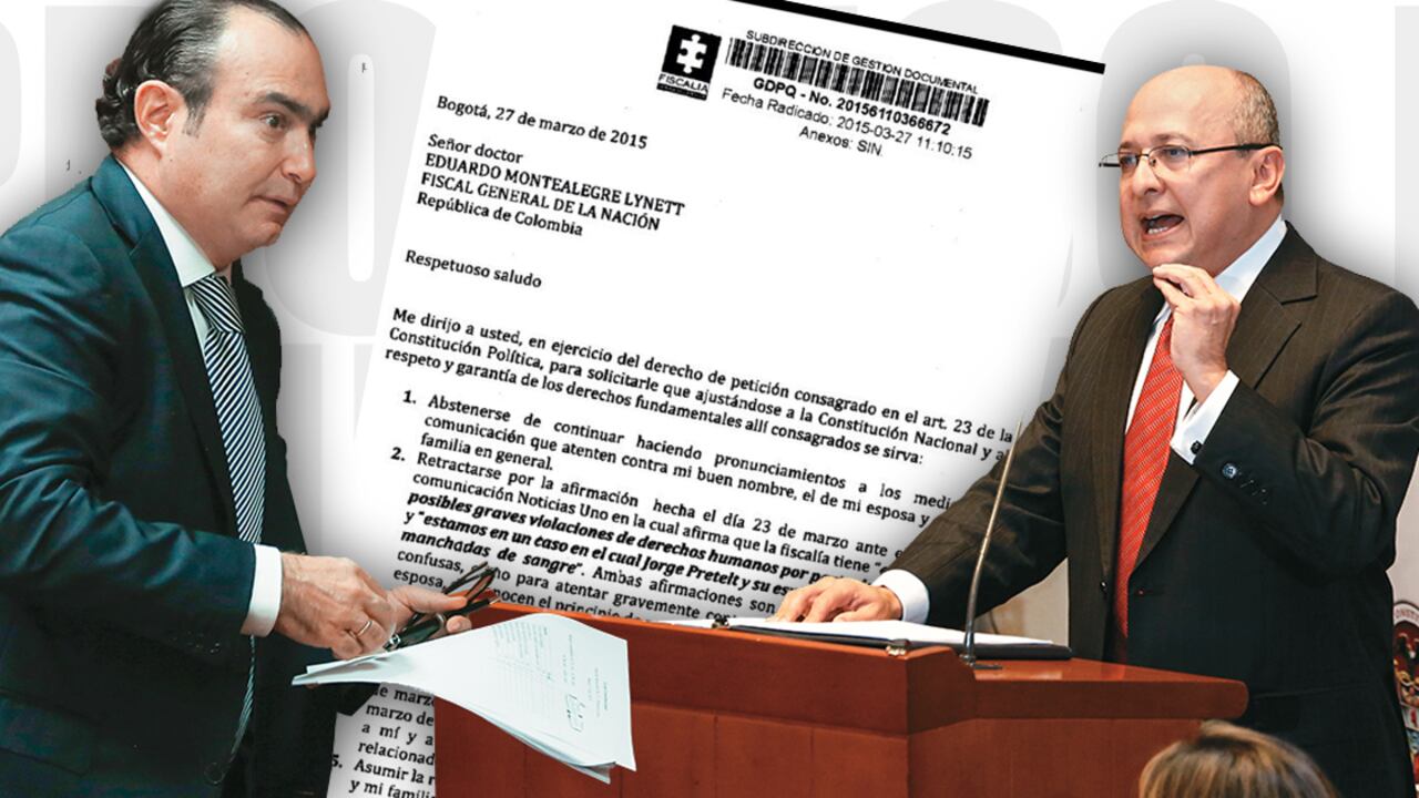 Jorge Pretelt y Eduardo Montealegre