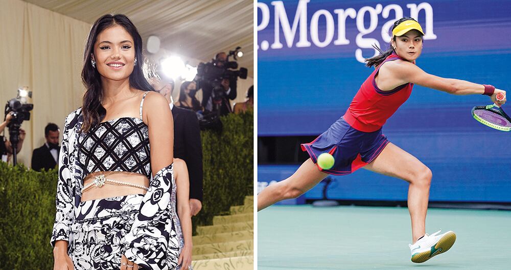 Emma Raducanu, ganadora del US Open 2021.