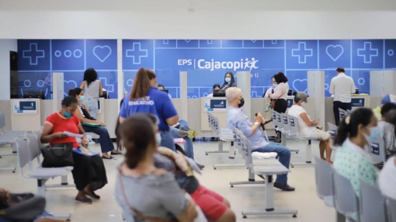 Uno de los puntos de atención de Cajacopi EPS.