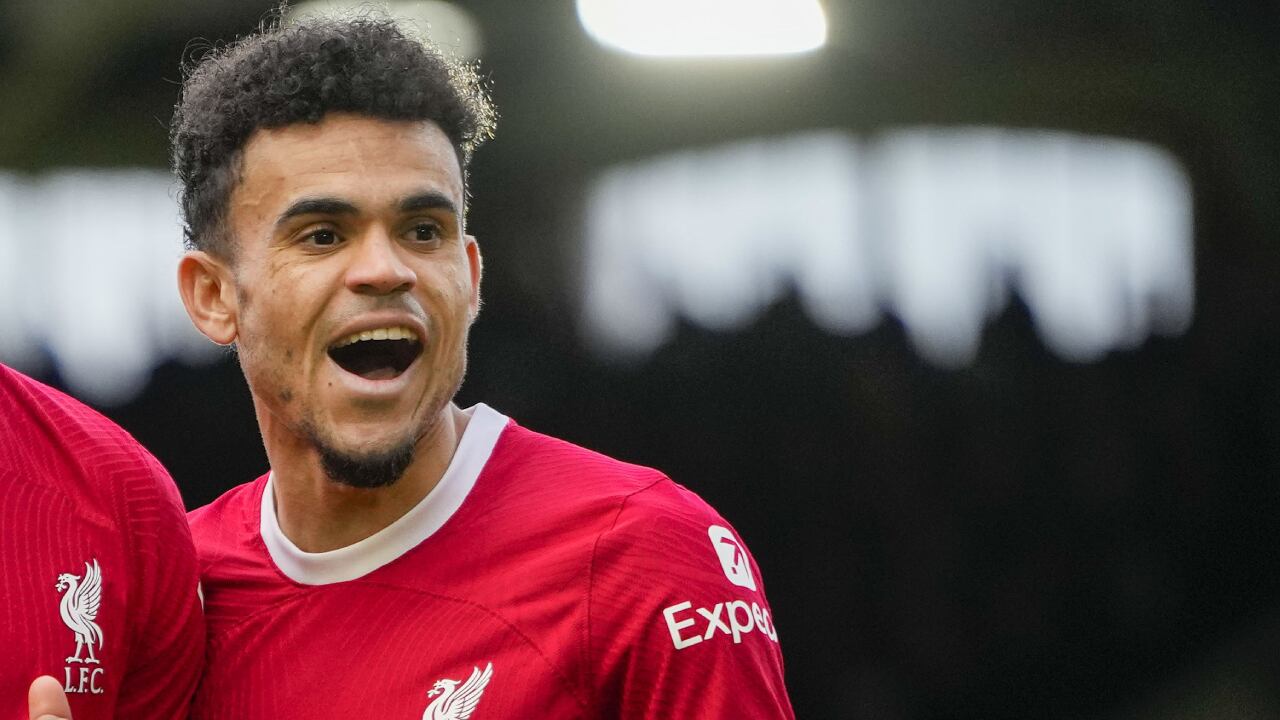 Luis Díaz, jugador estrella del Liverpool de Inglaterra