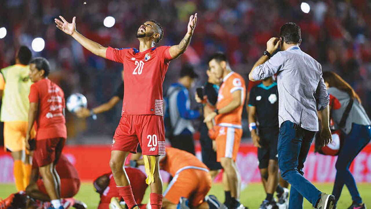 Panamá celebra su agónica clasificación al Mundial Rusia.