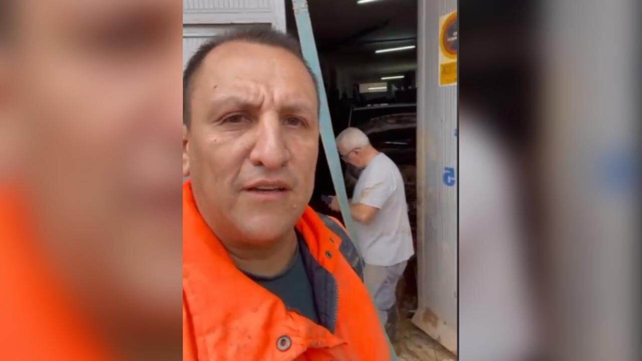 Fabián ciudadano afectado por la dan