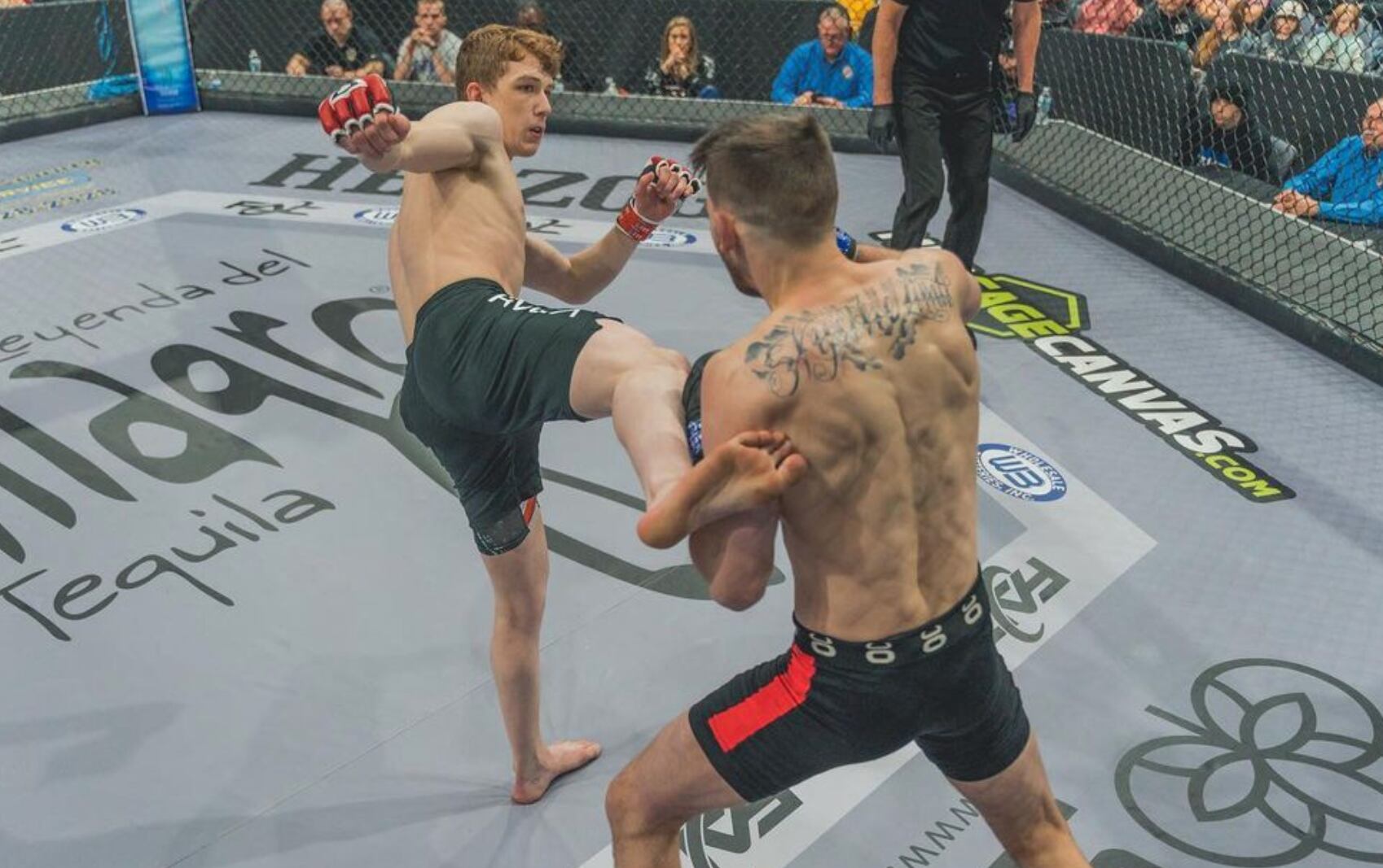 Dylan Reischman sufrió una fuerte lesión en su rodilla.