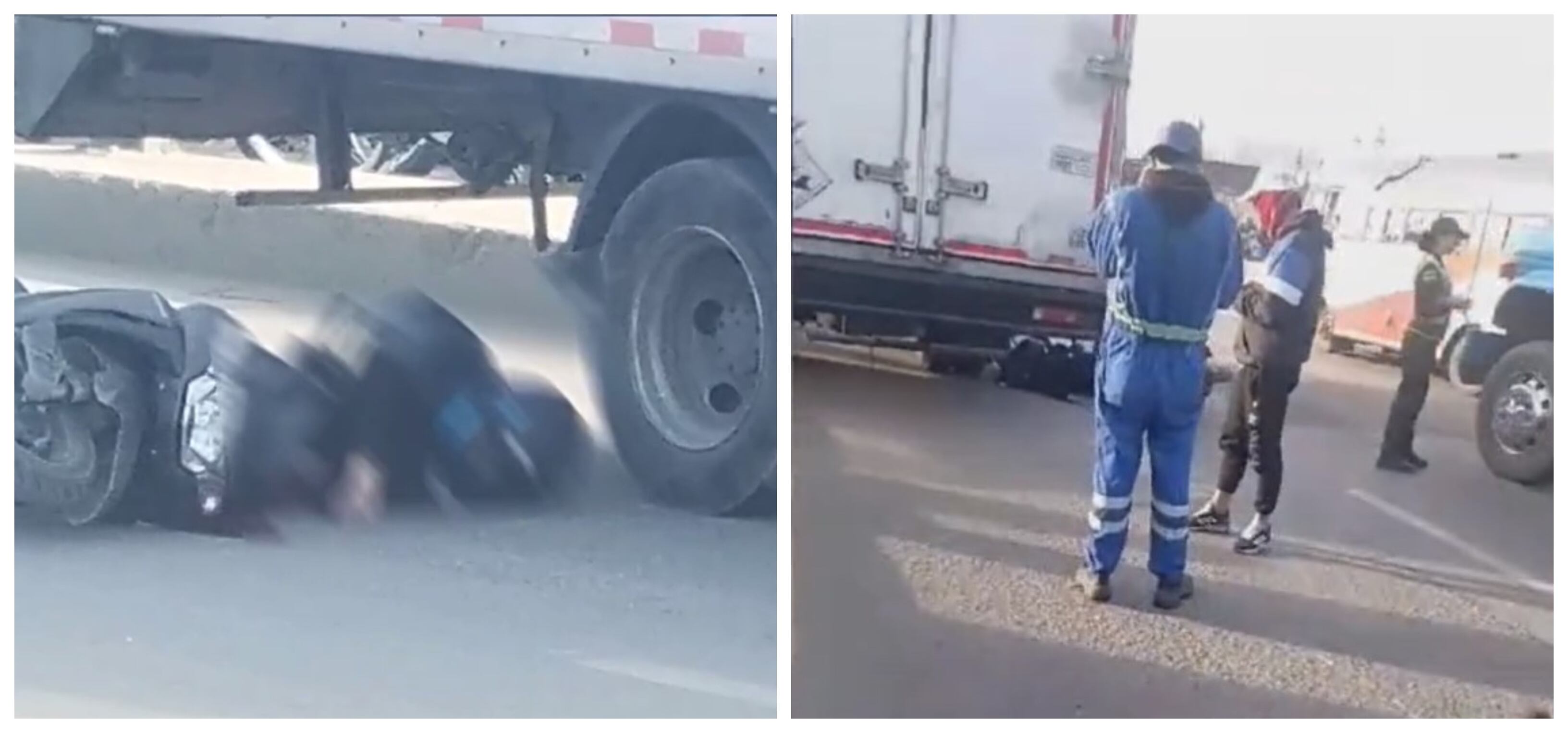 El trágico suceso tuvo lugar en la Av. Centenario, específicamente en la intersección con la carrera 123, en la localidad de Fontibón.