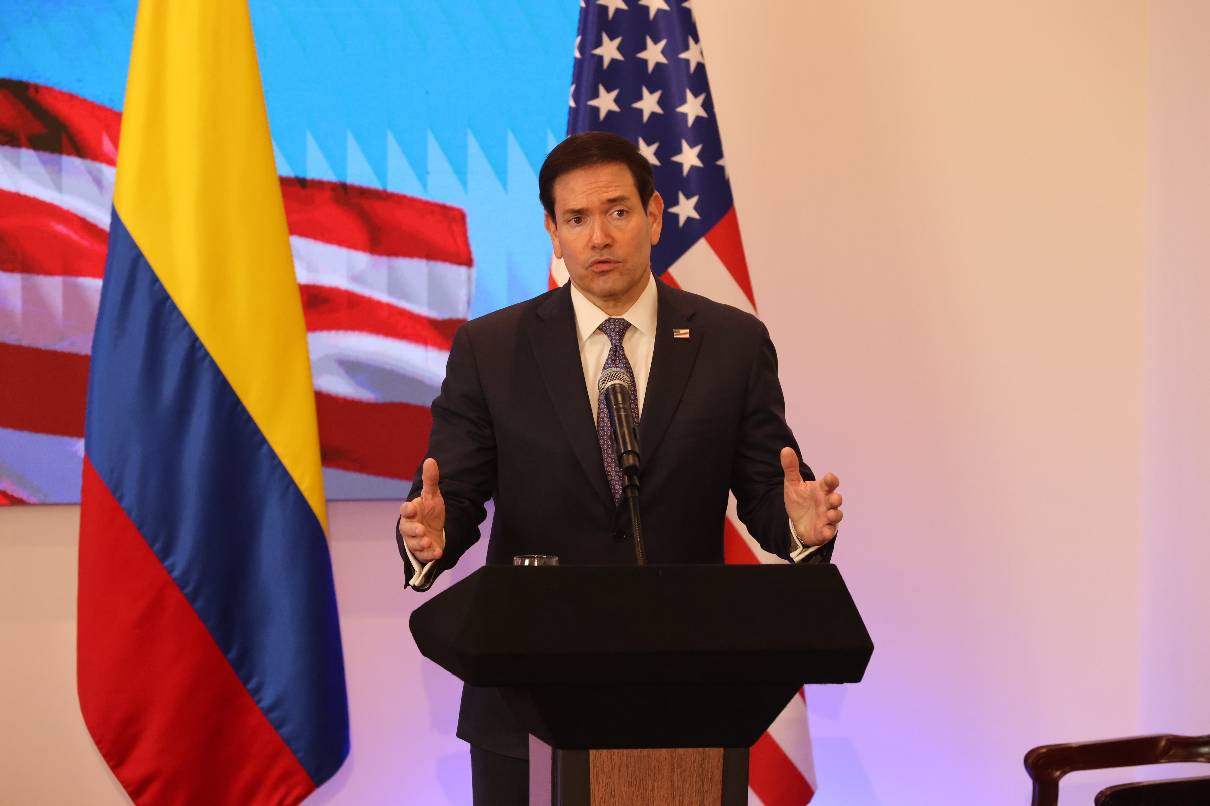Marco Rubio visita oficial a Colombia
