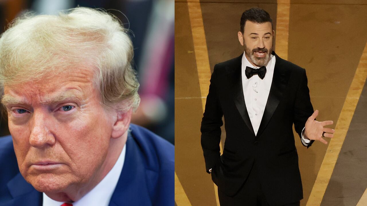 Donald Trump y Jimmy Kimmel