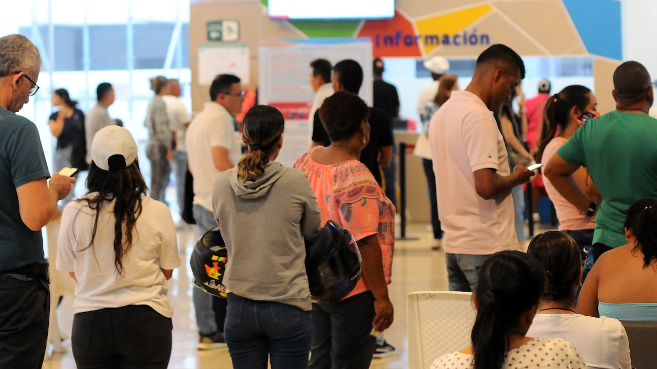 Oficina de expedición de pasaportes.