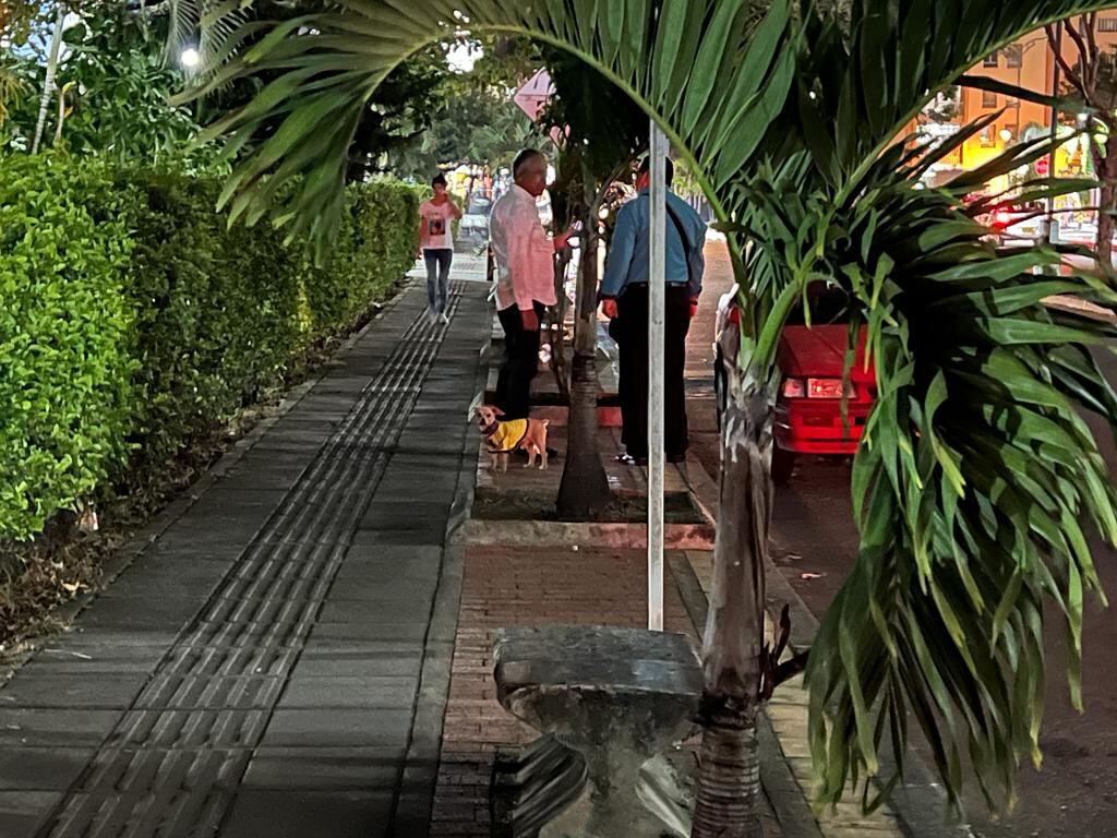 Alcaldía reportó daños en la Calle Real.