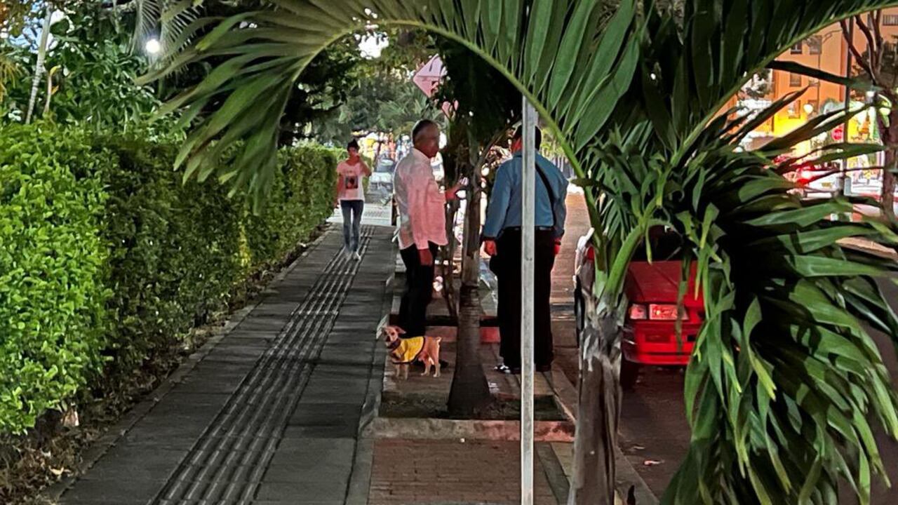 Alcaldía reportó daños en la Calle Real.