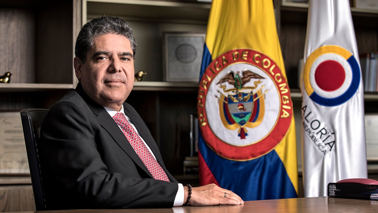 Carlos Hernán Rodríguez.
Contralor General de la Nación.
Bogotá Septiembre 15 de 2022.
Foto: Juan Carlos Sierra-Revista Semana.