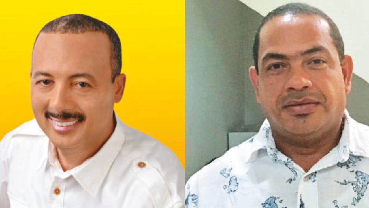 El exgobernador Wilmer González y el exalcalde Fabio Velásquez, ambos presos.