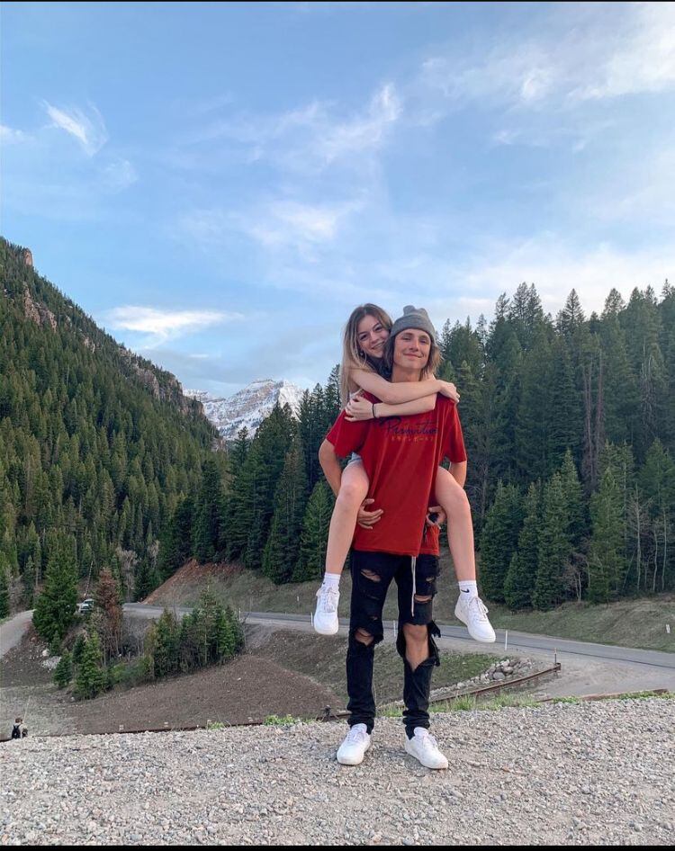 Lauren Enslow y Lucas Olsen