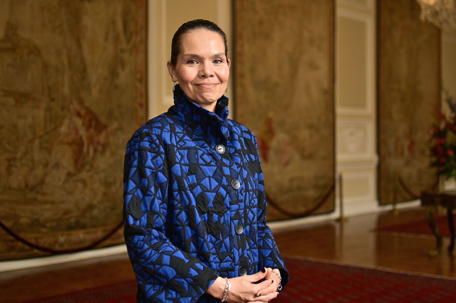 Astrid Bibiana Rodríguez Cortés, ministra de Deportes.