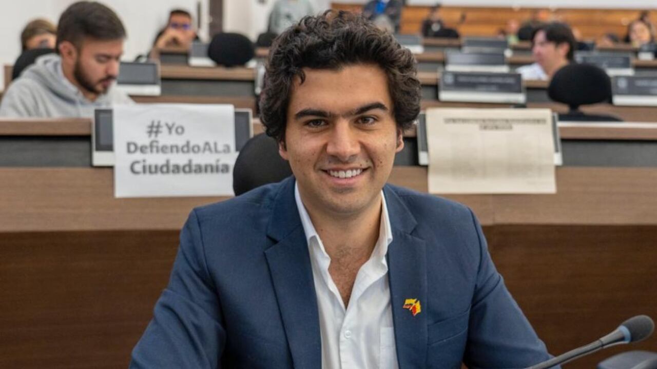 Martín Rivera, concejal de la Alianza Verde.