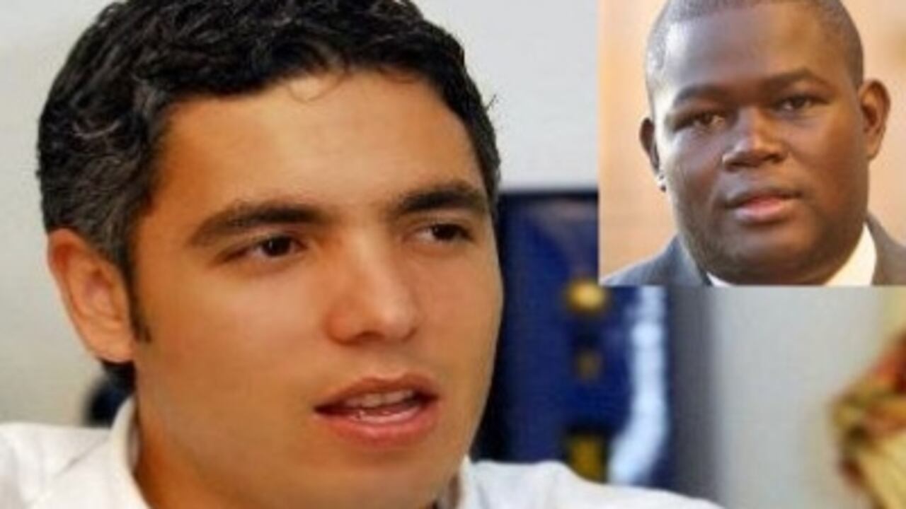 El exgobernador del Valle Juan Carlos Abadía, y el exsenador Juan Carlos Martínez (recuadro).