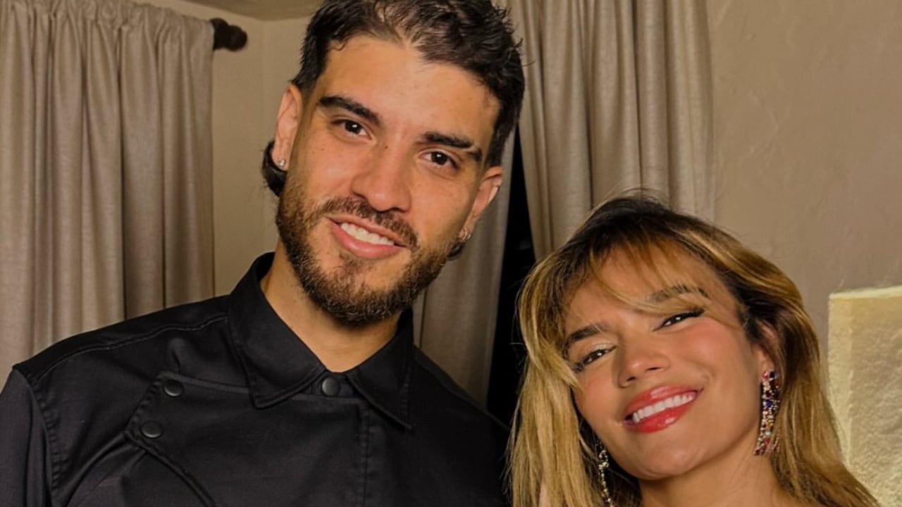 Emilio Valencia y Karol G.