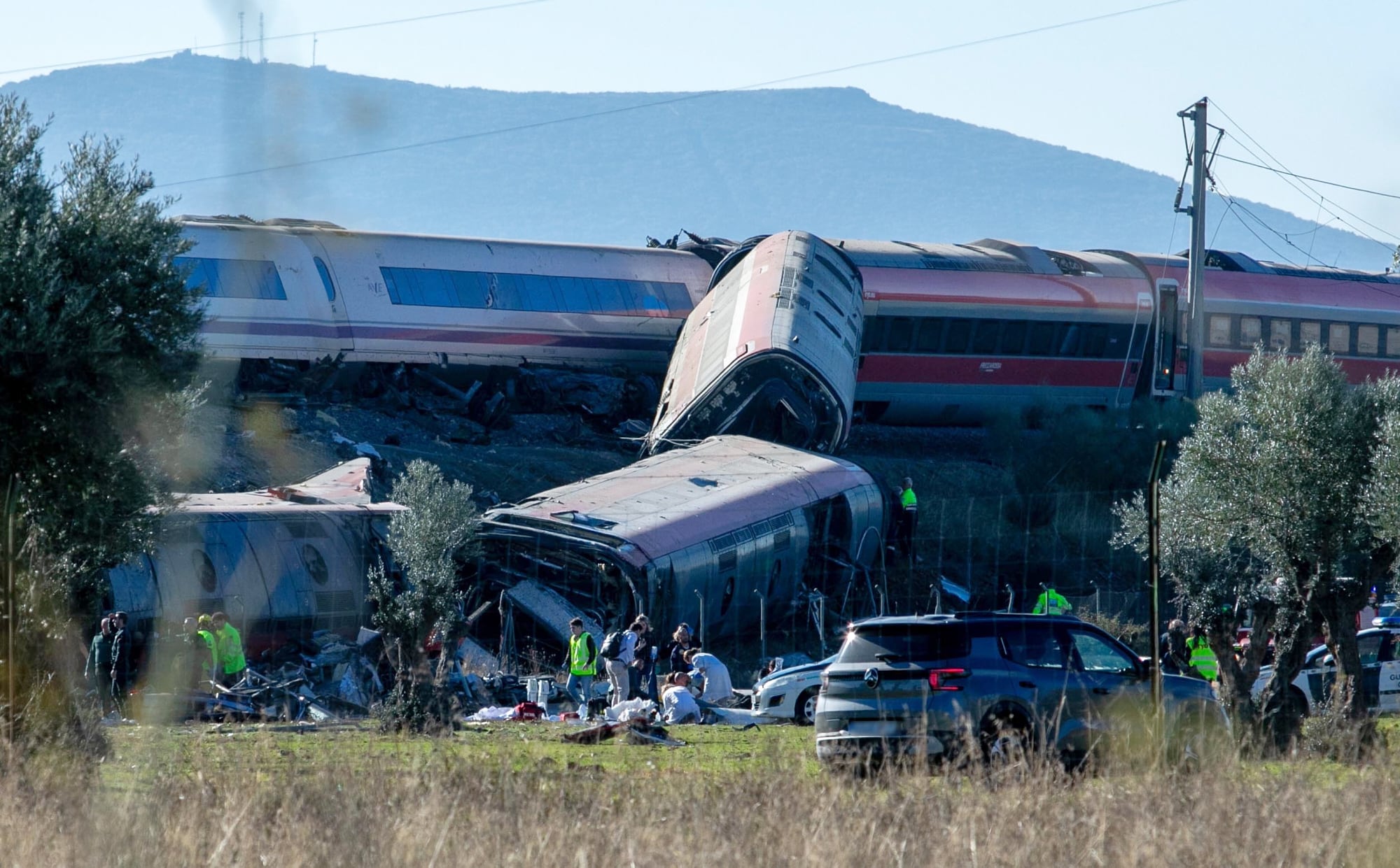 El accidente se dio a unos 150 kilómetros de Madrid.
