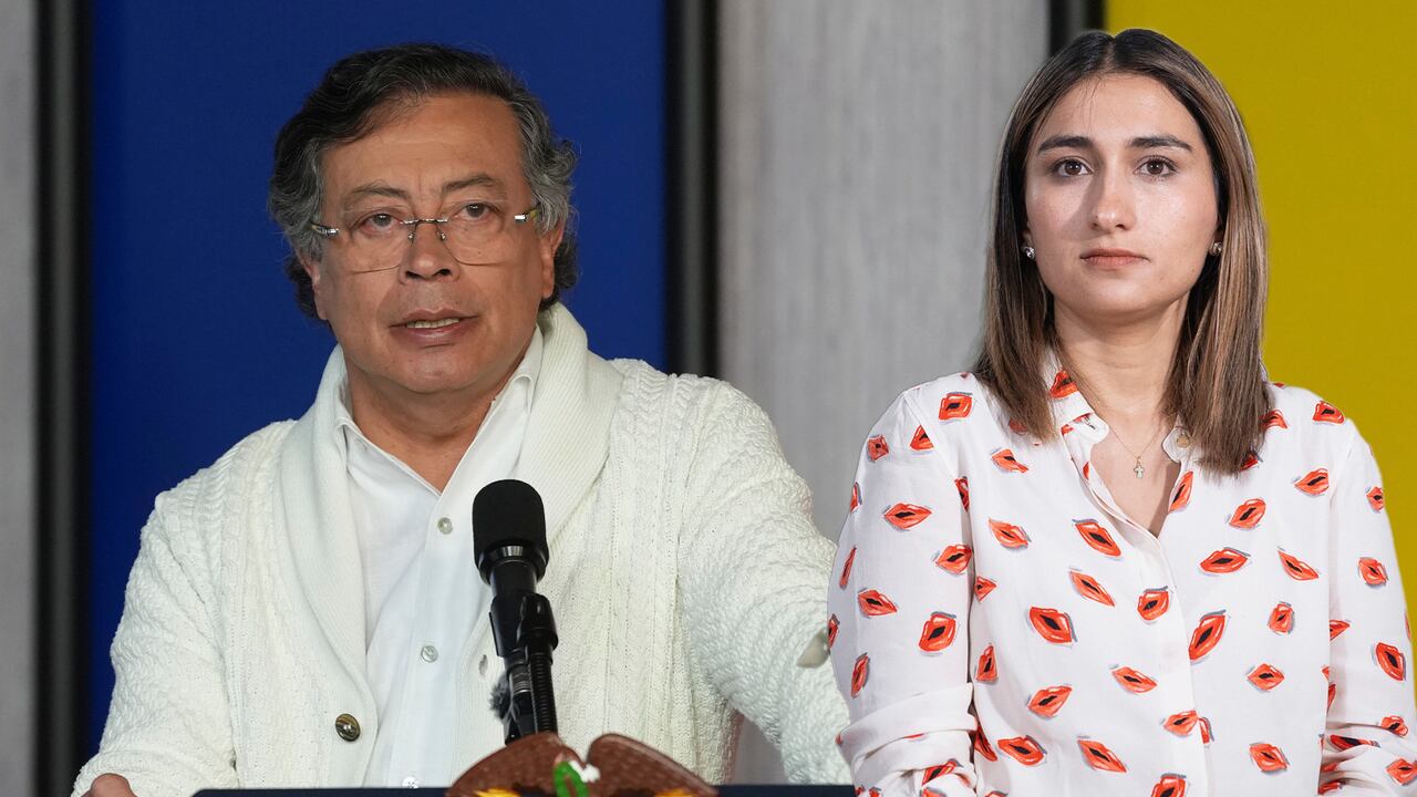 Gustavo Petro y Laura Sarabia.