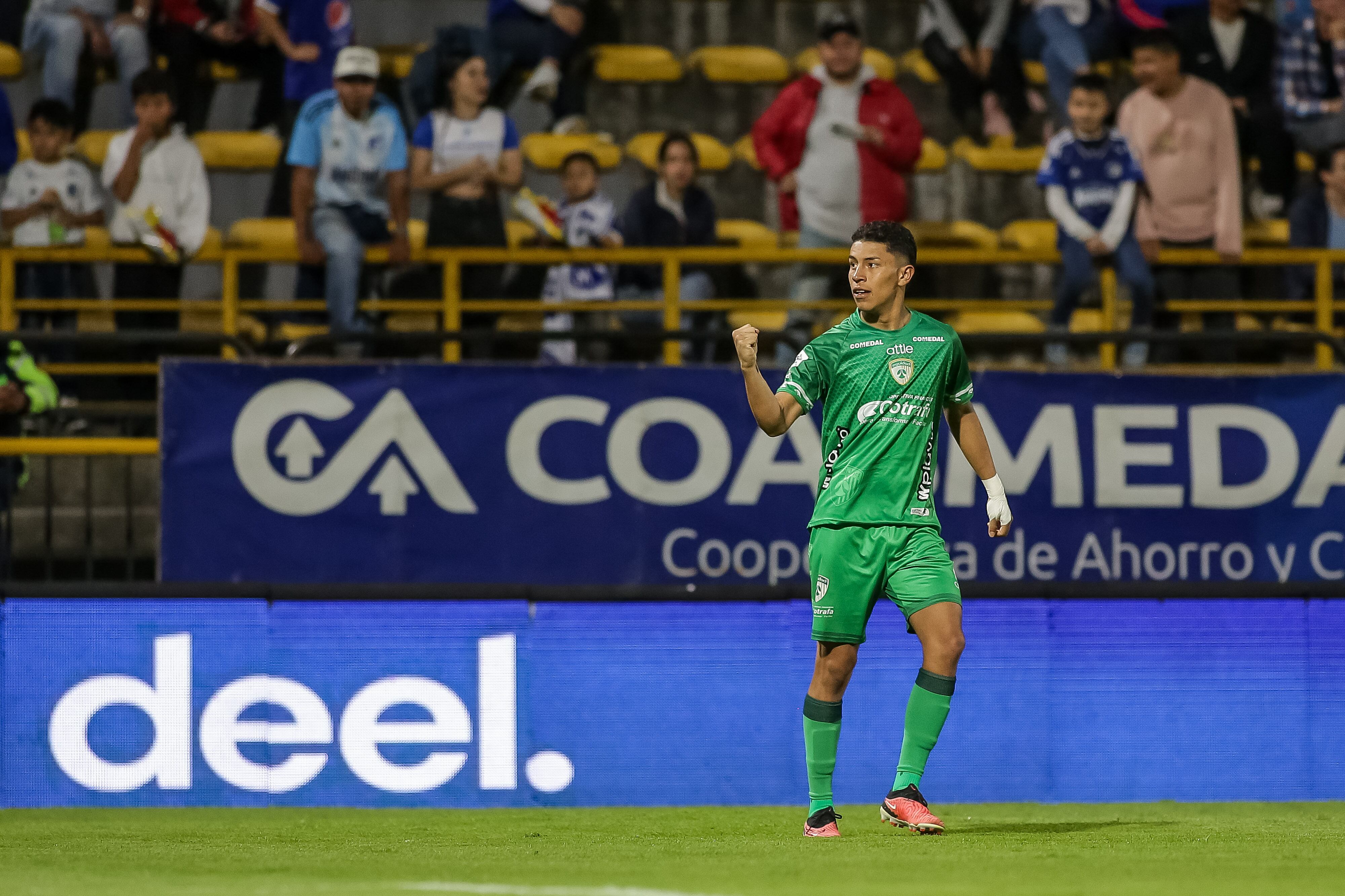 Bogotá. Noviembre 8 2023. Equidad enfrenta a Millonarios por la fecha 20 de la liga BetPlay II, en el estadio Metropolitano de Techo.(Colprensa - John Paz)