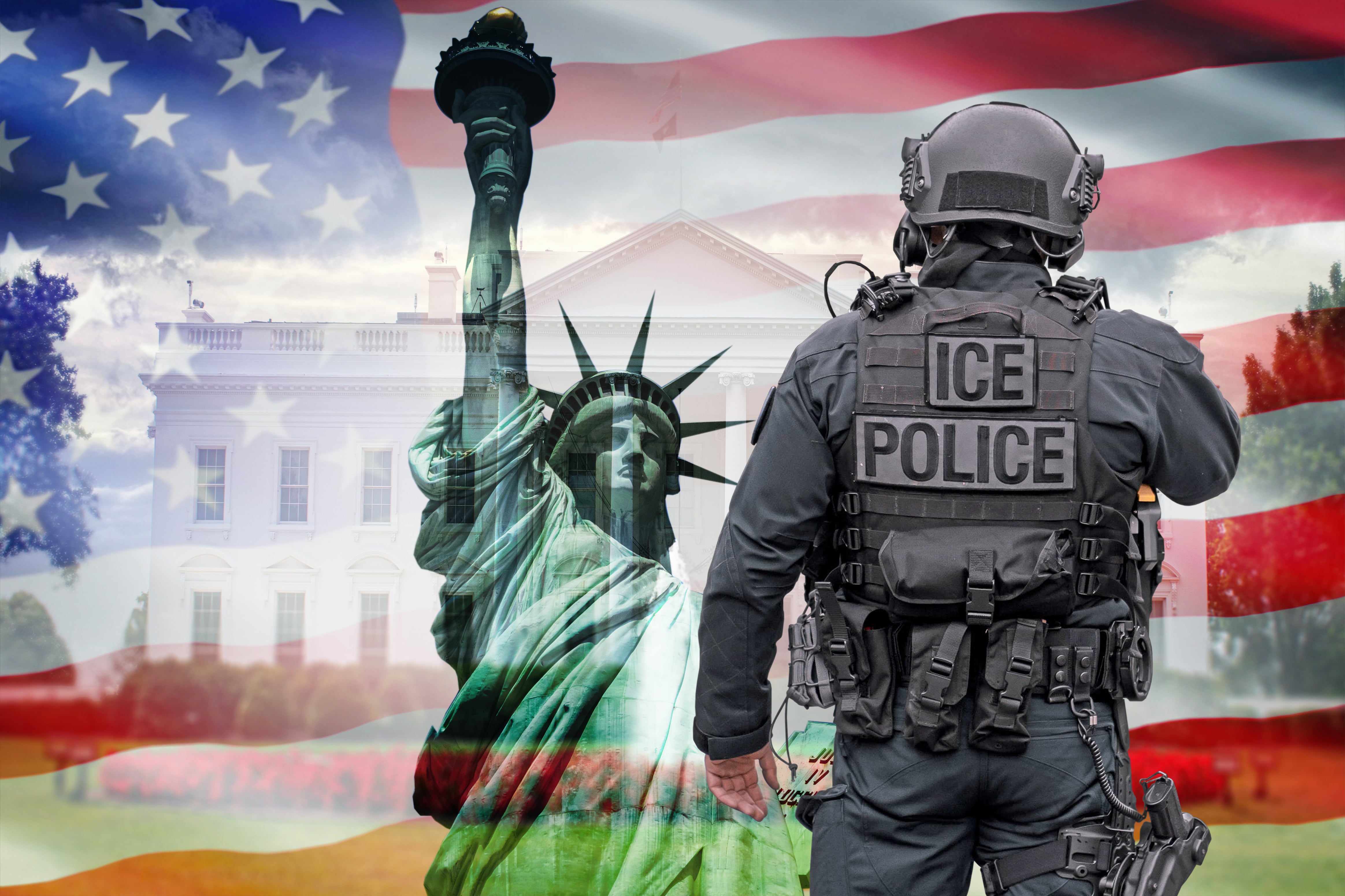 Policía de inmigración